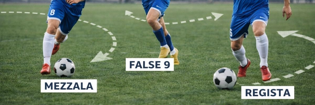 Oyuncu Rollerini Anlamak Mezzala, Regista, False 9